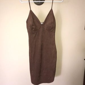 Light Brown Bodycon Dress